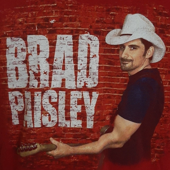 Brad Paisley 2014 country nation tour T shirt - Picture 2 of 5